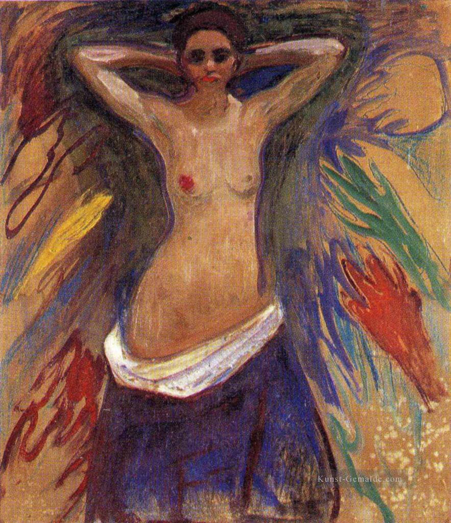 die Hände 1893 Edvard Munch Expressionismus Ölgemälde